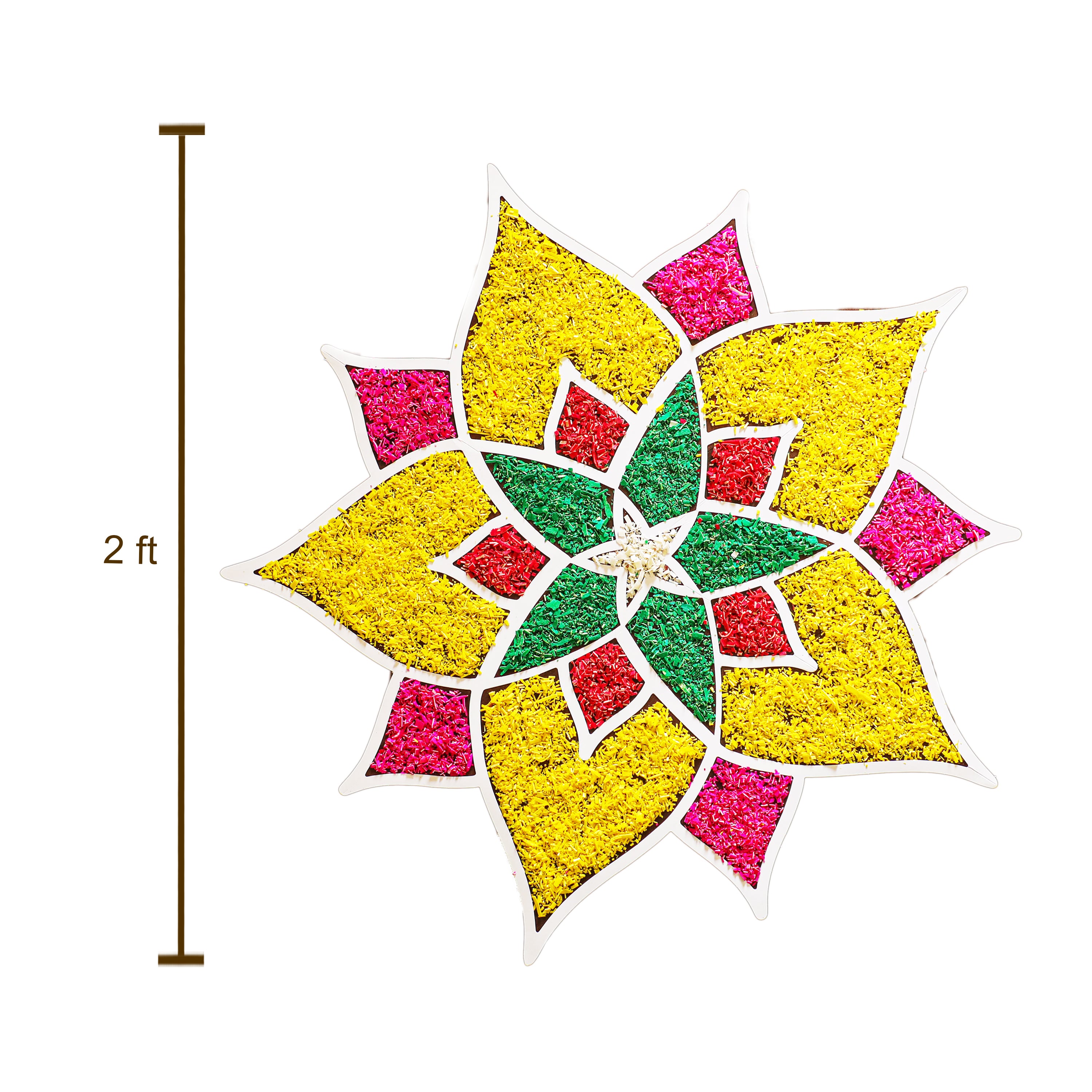 Artificial Muggu Decor for Home and Office